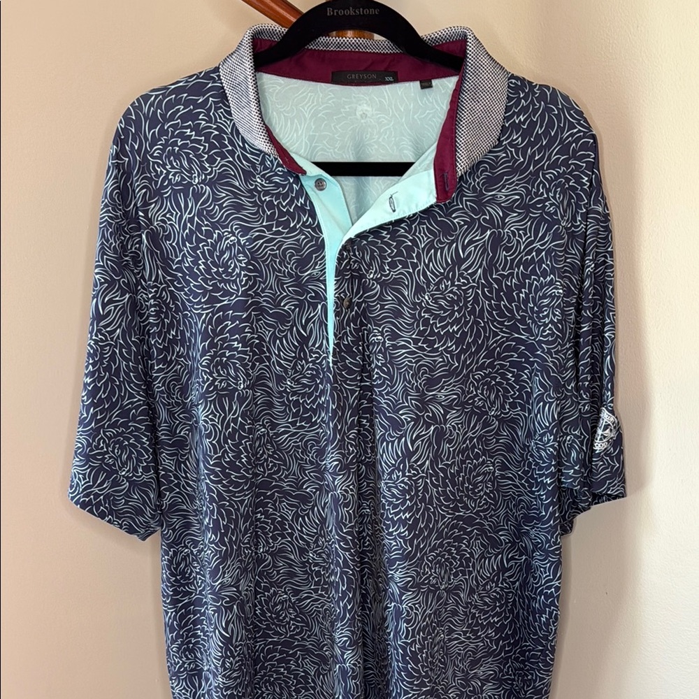 Greyson Blue Polo Shirt Casual Style